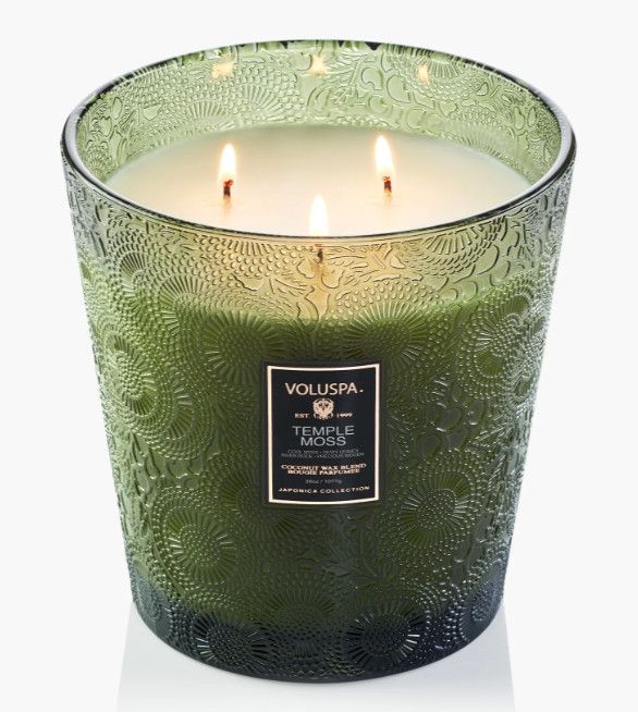 3-Wick Temple Moss Candle 38oz