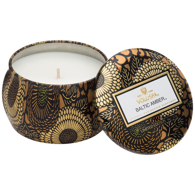 Mini Tin Baltic Amber Candle 4oz