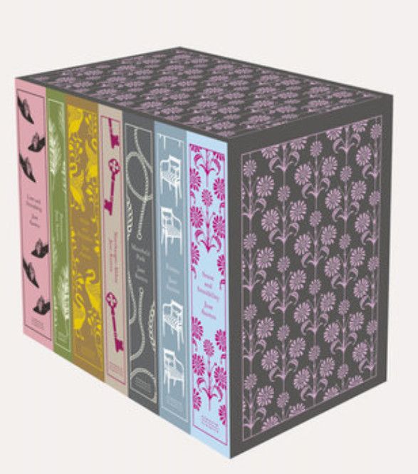 Set of Seven Jane Austen Books