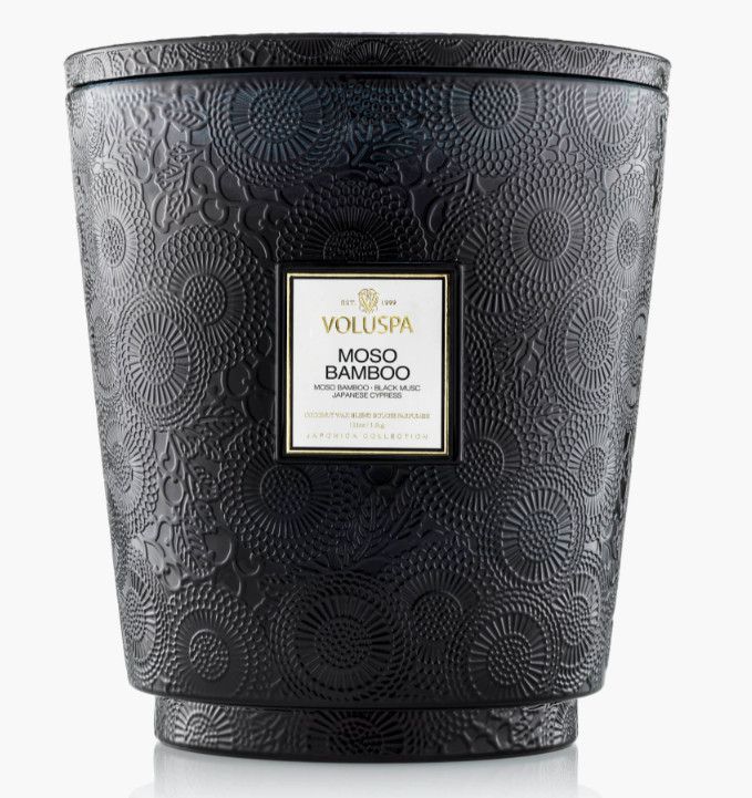 5-Wick Moso Bamboo Candle 123oz