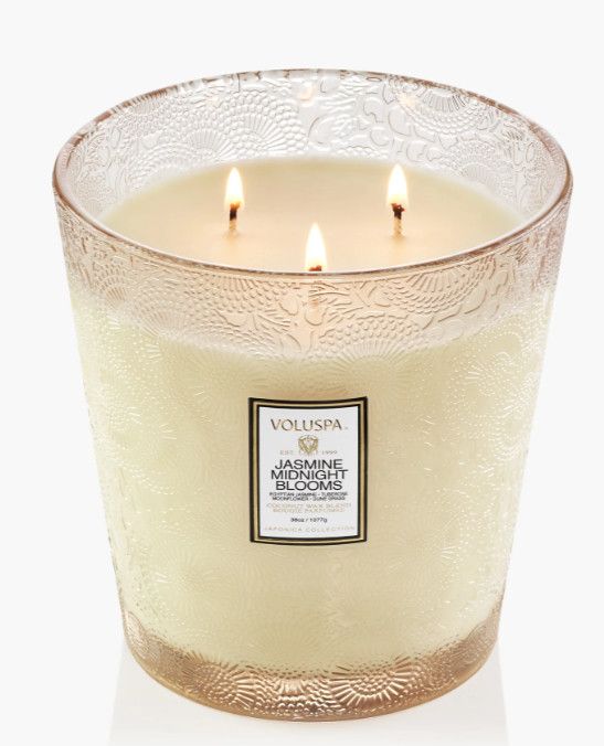3-Wick Jasmine Midnight Blooms Candle 38oz