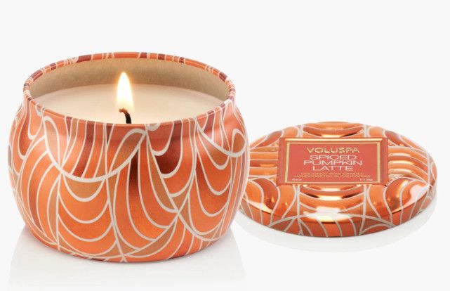 Mini Tin Spiced Pumpkin Latte Candle 4oz