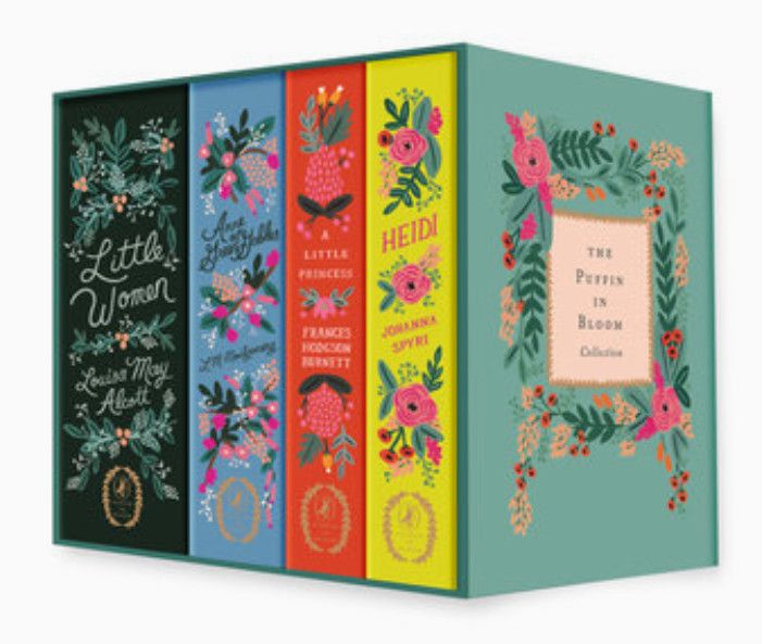 Set of Four Puffin in Bloom Collection of Books
