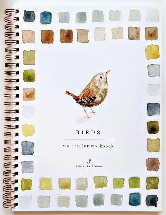 Birds Watercolor Workbook