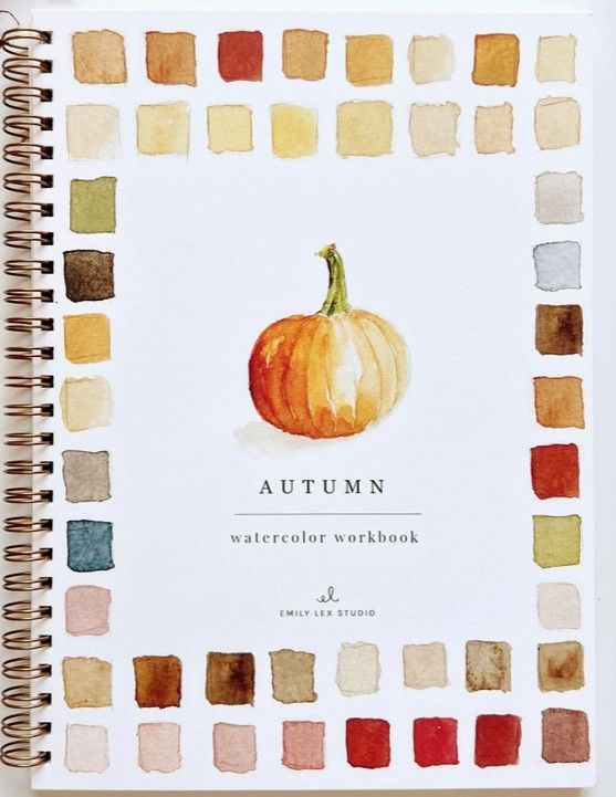 Autumn Watercolor Workbook