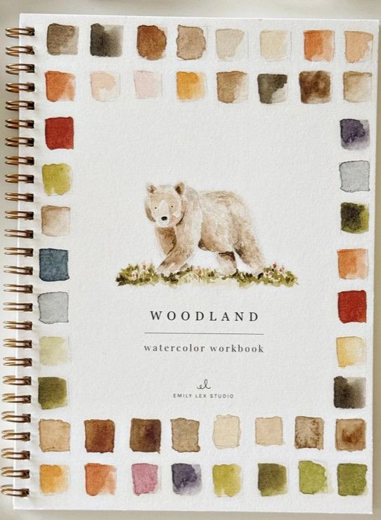 Woodland Watercolor Workbook