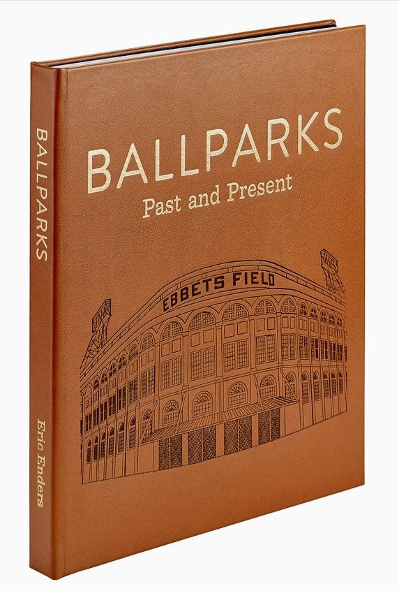 Ballparks Past and Present Hardcover Book