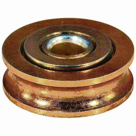 Glass door &amp; screen rollers, Per piece: 1&quot; roller for screen door steel