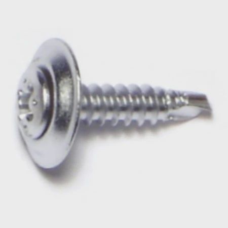 Automotive trim screws &amp; license Plate Hardware, Per piece: 8x3/4 trim screw chrometint