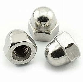 Metric stop, Acorn Cap, Wing Nuts