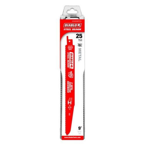 9 in. 10 TPI Steel Demon Carbide Medium Metal Cutting Reciprocating Saw Blade (10-Pack)