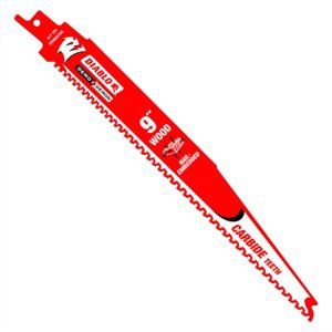 9-Inch Demo Demon Carbide Recip Blade for Nail-Embedded Wood, 10-Pack
