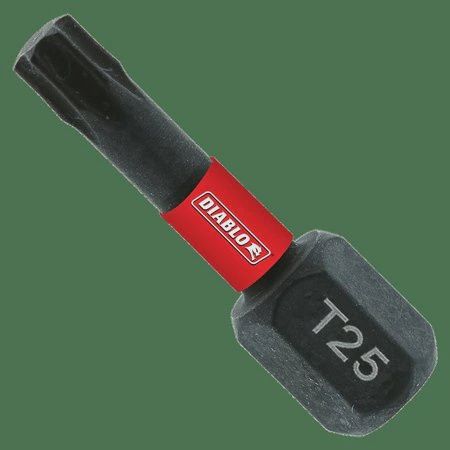 DT251P2 1 Inch #25 Torx Drive Bits , 2-Pack
