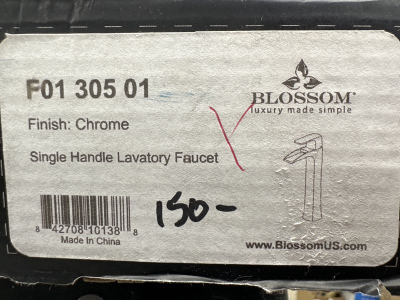 blossom single handle lavatory faucet