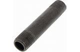 1/8 Black Nipple, Size: Close or 1&quot;