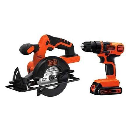 MAX Lithium-Ion Drill-Driver + Circular Saw Combo Kit