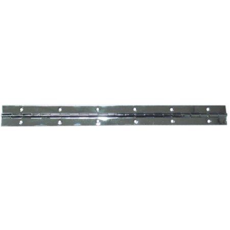 National Hardware 30 in. L Nickel Continuous Hinge 1 Pk