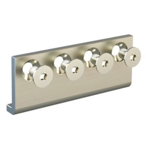 National Hardware Satin Steel Sliding Door Hardware Connecting Adapter 1 Pk