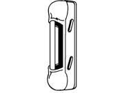 Prosource 41000-uw-ps Storm/screen Door Strike Plate, White