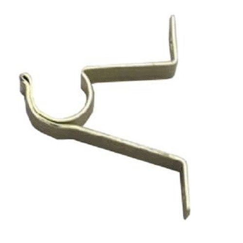 Kenney Mfg KN819 Cafe Rod Bracket, Brass, 9/16-in, One Pair
