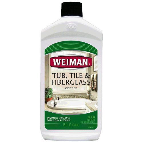 Weiman Tub - Tile and Fiberglass Cleaner - Case of 6 - 16 Oz.