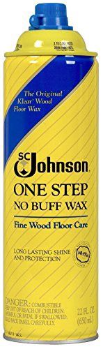 One Step Wood Floor Wax