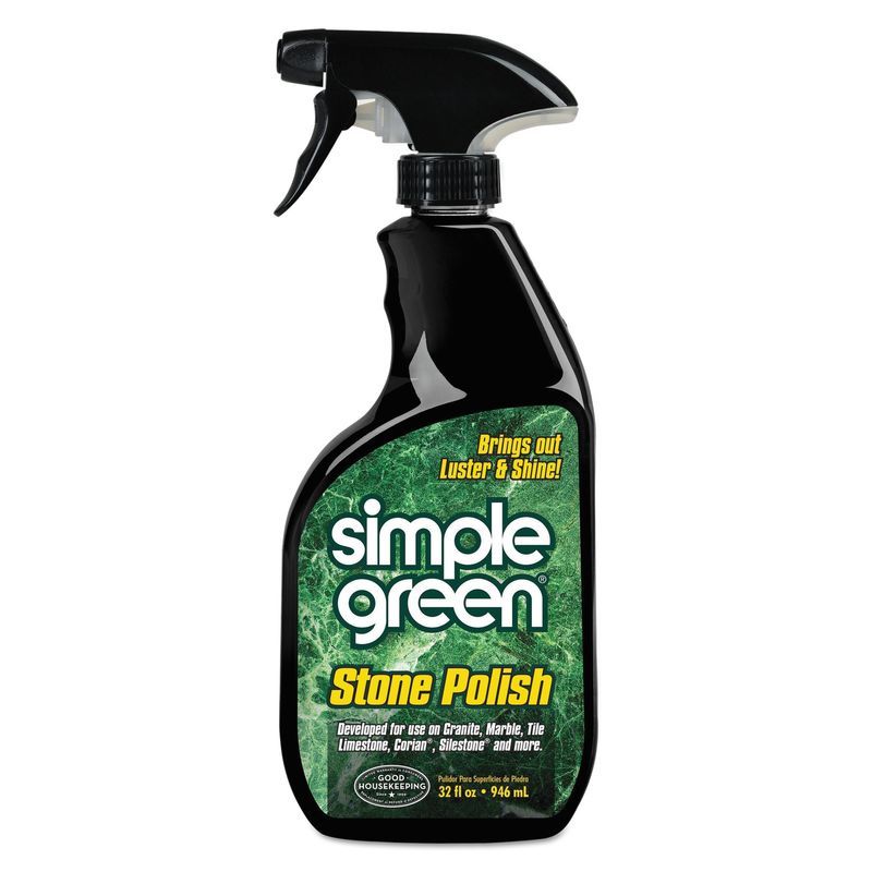 Simple Green Streak-Free Stone Polish, Unscented, 32oz Bottle
