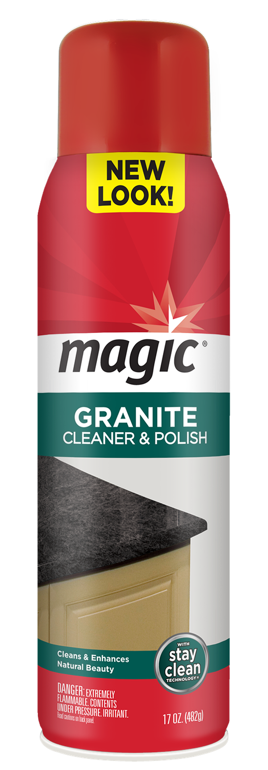 Magic Granite Cleaner &amp; Polish, 17 Oz