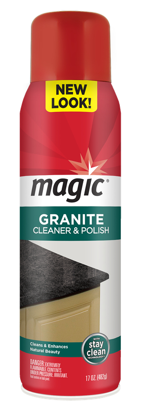 Magic Granite Cleaner &amp; Polish, 17 Oz