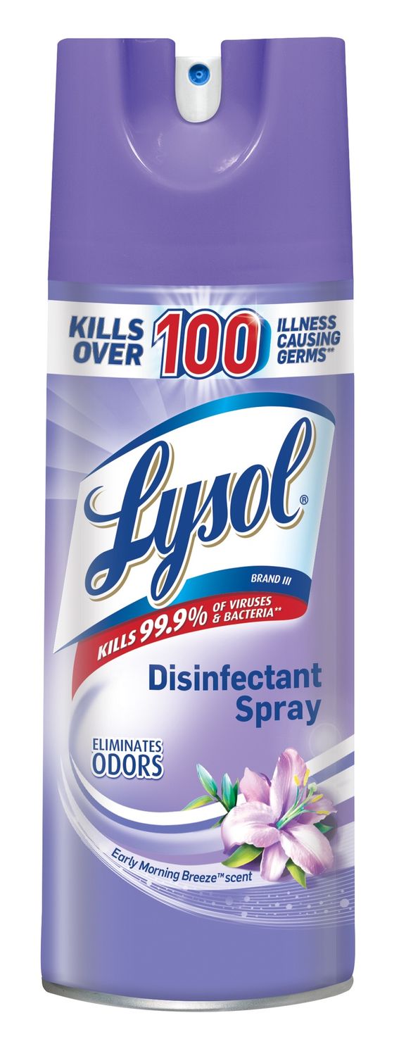 Lysol Disinfectant Spray, Early Morning Breeze, 12.5 Oz |