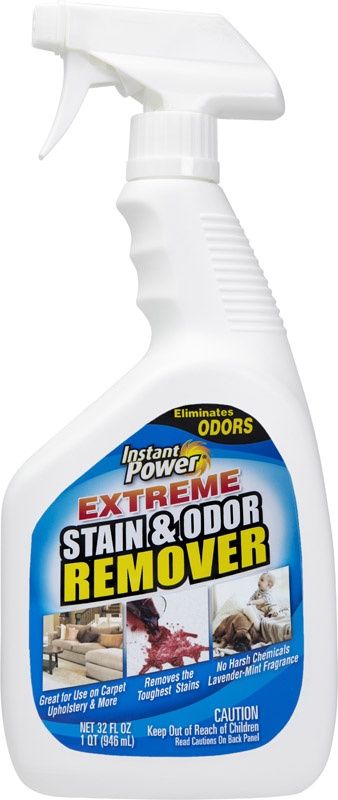 Instant Power No Scent Stain and Odor Remover 32 Oz Liquid