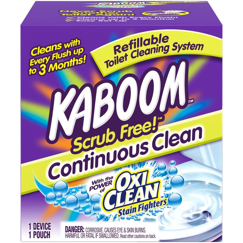 Kaboom Scrub Free Clean Scent Toilet Bowl Cleaner 1.38 Oz Tablet