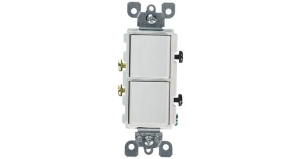 Switch - &quot;Decorator&quot; Double Switch | Rona