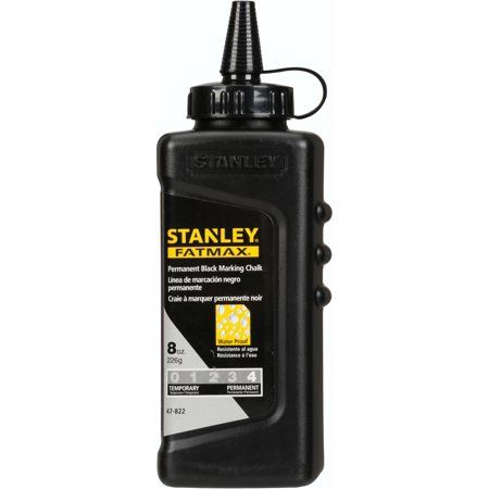 8 Oz Black Chalk Refill MPN:47-822