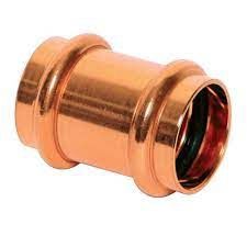 10pk 3/4&quot; COPPER PRESS COUPLING W/ STOP