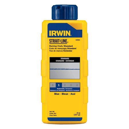 IRWIN® STRAIT-LINE® T64901 Chalk Refill Blue 227g (8oz)