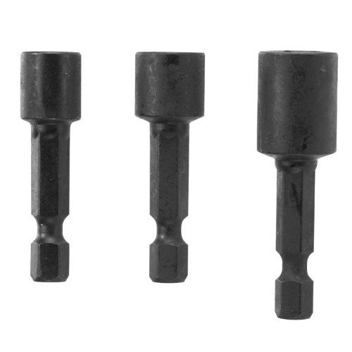 Bosch 1.875 in. L Steel Nut Setter 3 Pc