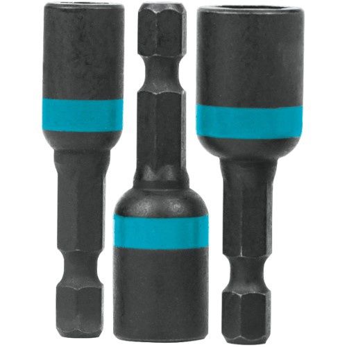 Makita Magnetic Nut Driver Set 3 Pieces Performance-Optimized S2 Steel