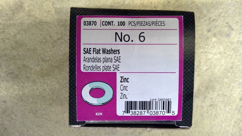 SAE Flat Washers Loose