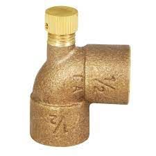 Brass Bleder elbow, Size: 3/4&quot; SWT