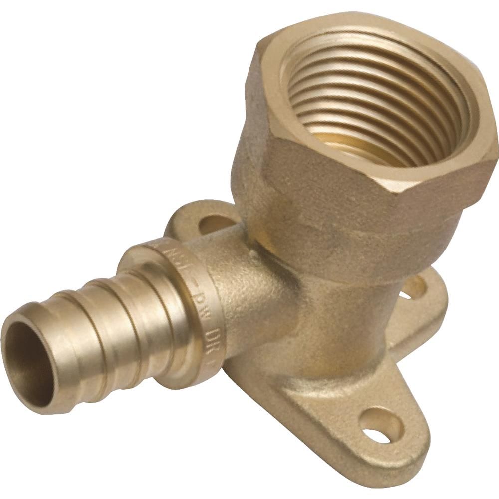 Barb X Female Pipe Drop Ear Adapter 1/2-Inch Low-Lead Brass