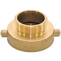 2-1/2&quot; x 1-1/2&quot; Brass Hydrant Adapter