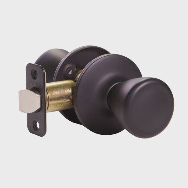 Passage Lock ( Matte Black Tulip Knob ) #PA05BL