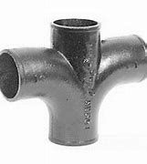 NO HUB SANITARY CROSS TEE, Size: 2&quot; X 2&quot;