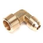 3/8 in. Flare x 1/2 in. MIP Brass Flare 90