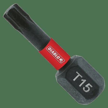 1" #15 Torx Drive Bits (2-Pack)