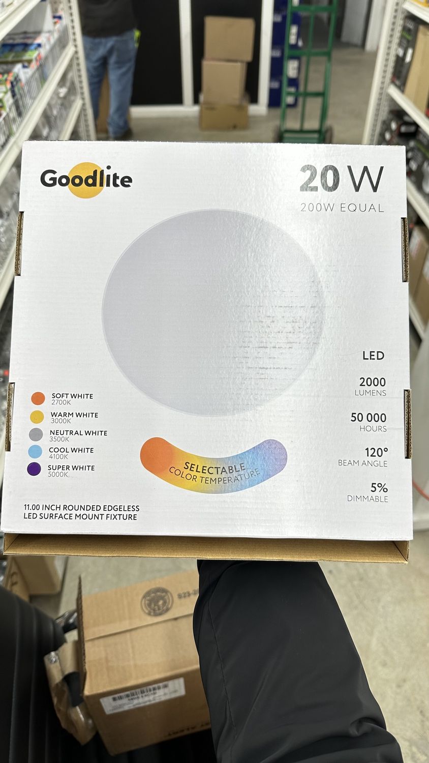 11" LED Surface Mounted fixture