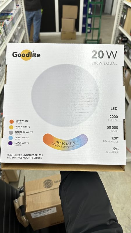 11" LED Surface Mounted fixture