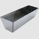 12" stainless mud pan #24116