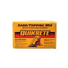 Quickrete Mixes, Types: Sand mix 40 lb